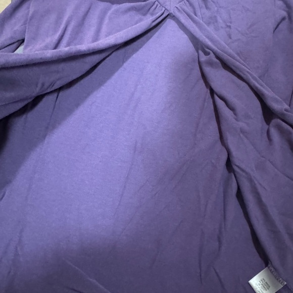 Apt 9 XL Women's Purple Top - Picture 5 of 9